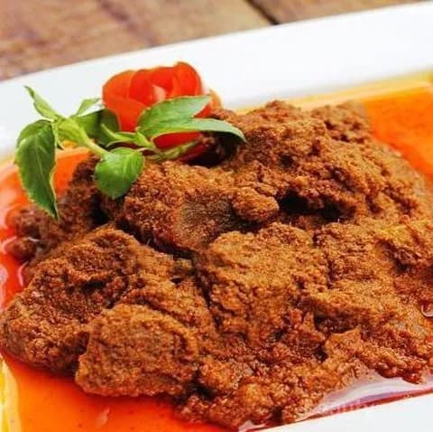 Rendang kambing